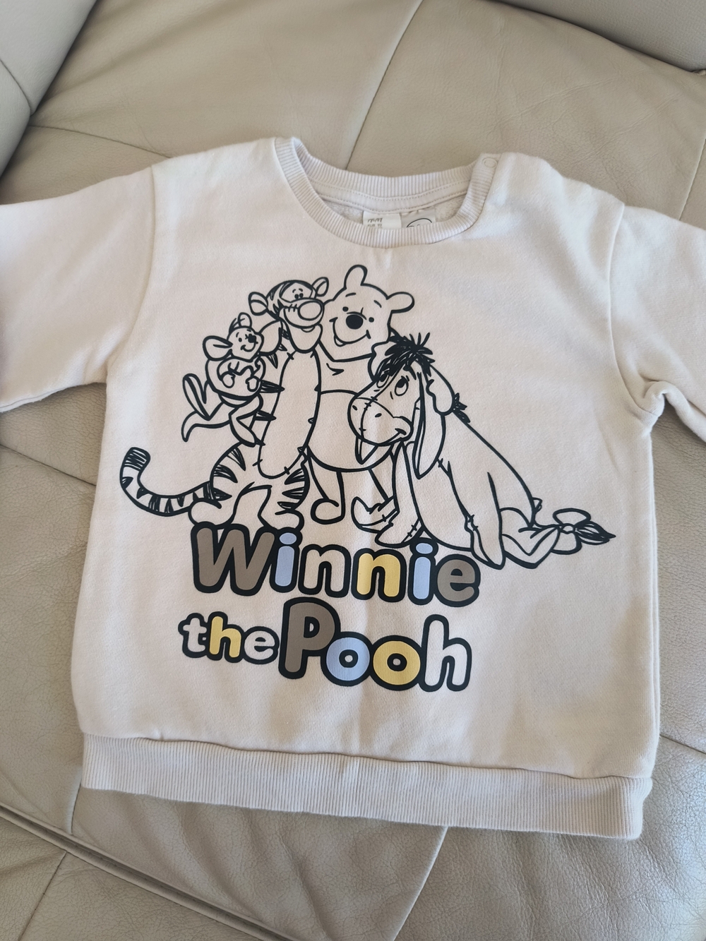 H&M White Kids Winnie the Pooh Graphic Sweatshirt